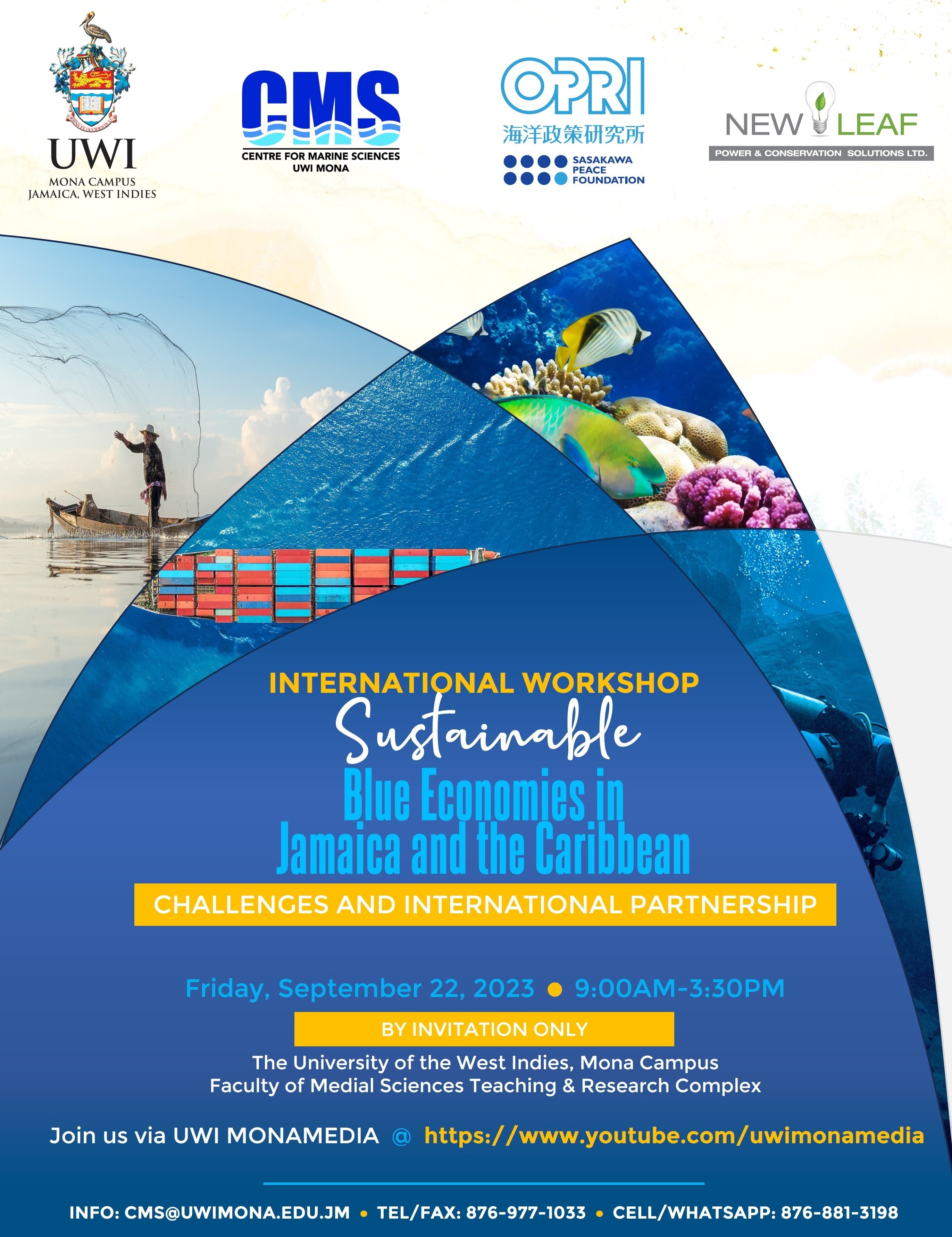 CMS International Workshop | Sustainable Blue Economies in Jamaica and the Caribbean