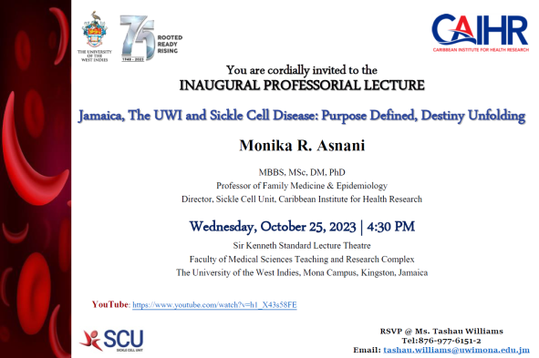 Inaugural Professorial Lecture for Professor Monika Parshad-Asnani