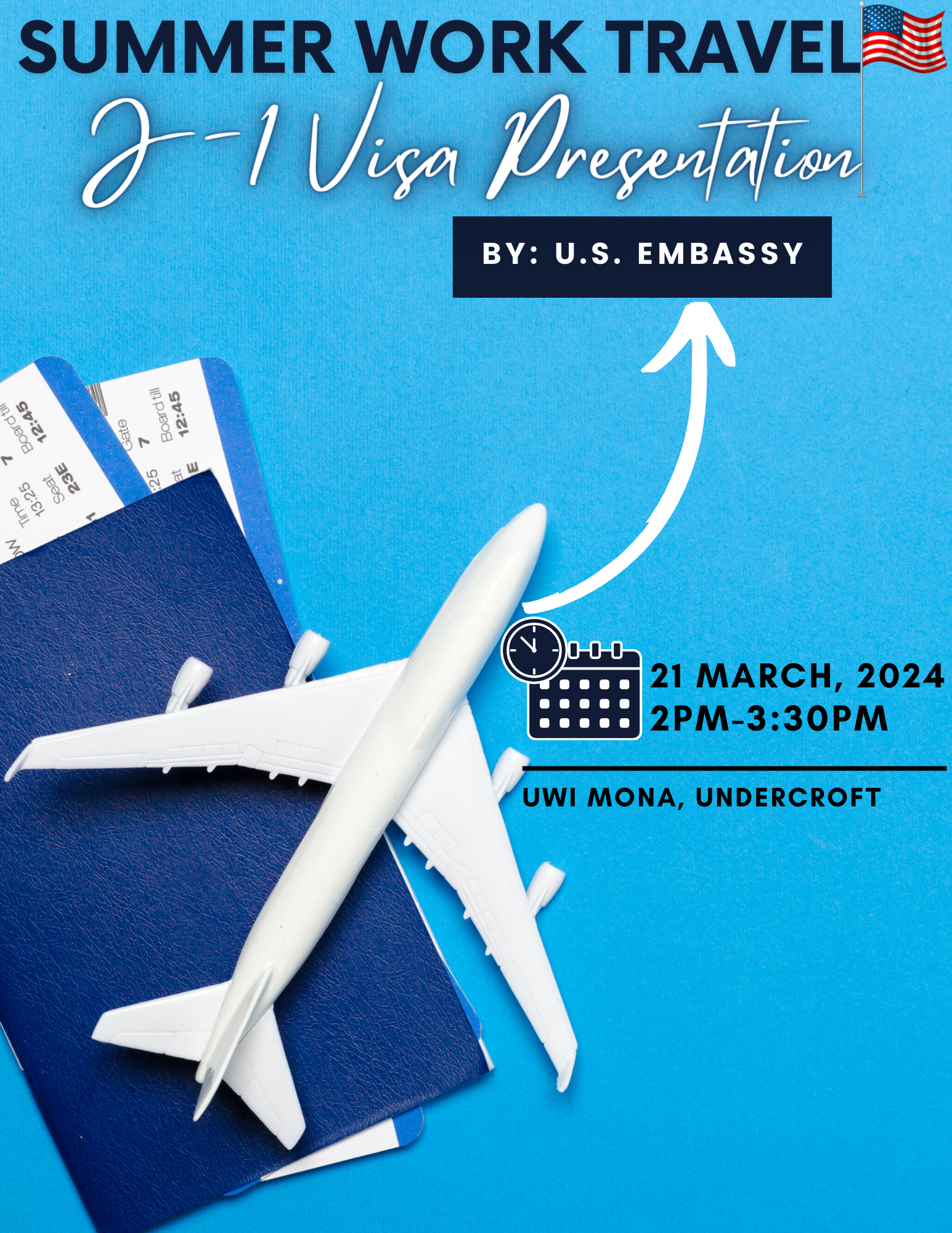 US Embassy Kingston | Summer 2024 J1 Work & Travel Visa Presentation