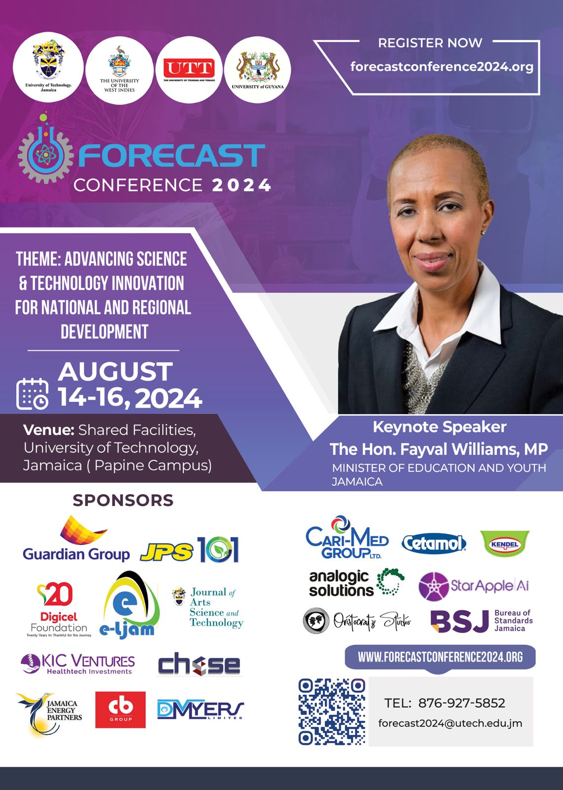 FORECAST CONFERENCE with Hon. Fayval Williams