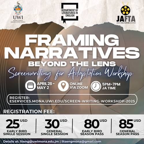 DLIE: Screenwriting for Adaptation Workshop: Framing Narratives Beyond the lens