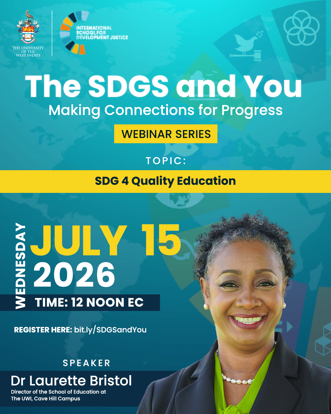 SDG Webinar Series: Empowering the Future - Advancing Global Quality Education