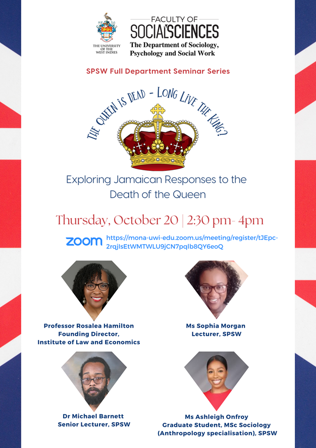 SPSW Full Department Seminar Series | The Queen is Dead-Long Live The King?