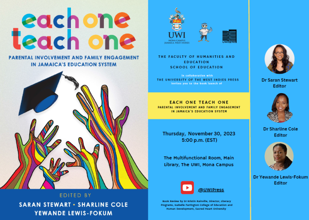 Book Launch | Each One Teach One: Parental Involvement and Family Engagement in Jamaica's Education System