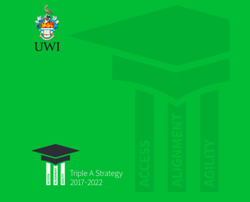 UWI Strategic Plan cover