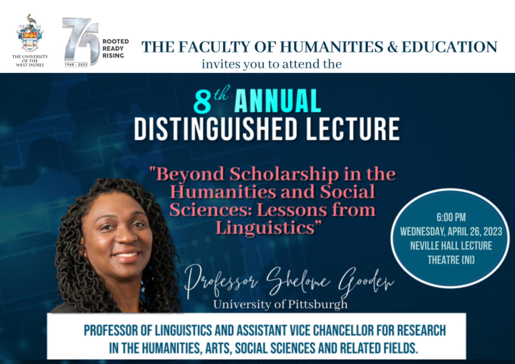 Neville Hall Lecture Theatre (N1), The UWI Mona Campus