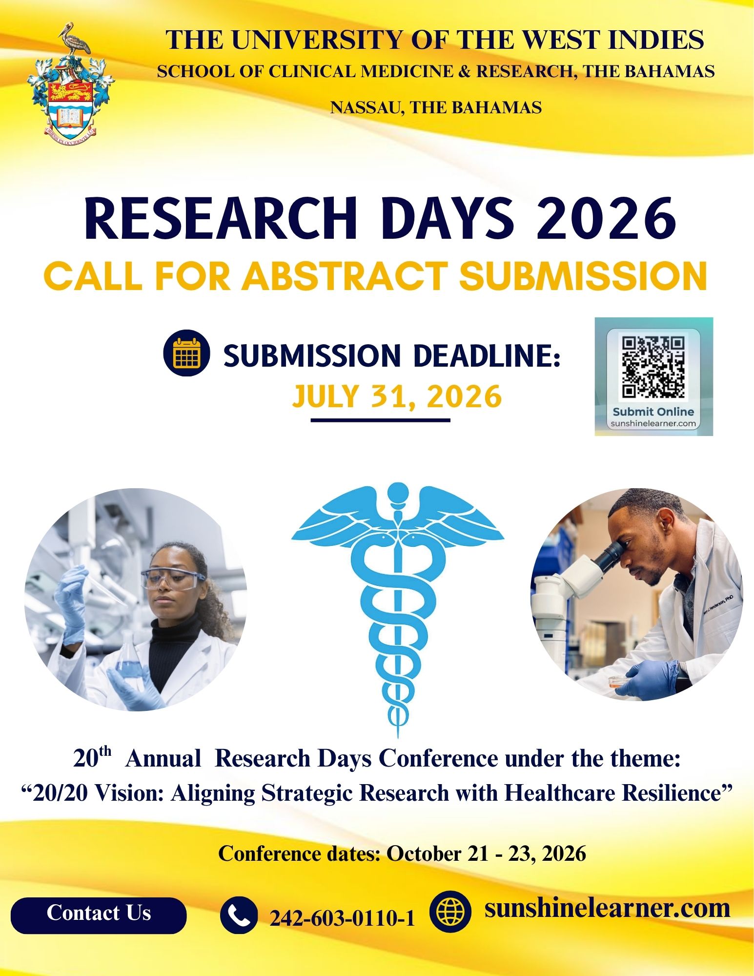UWI SCMR Research Days 2026