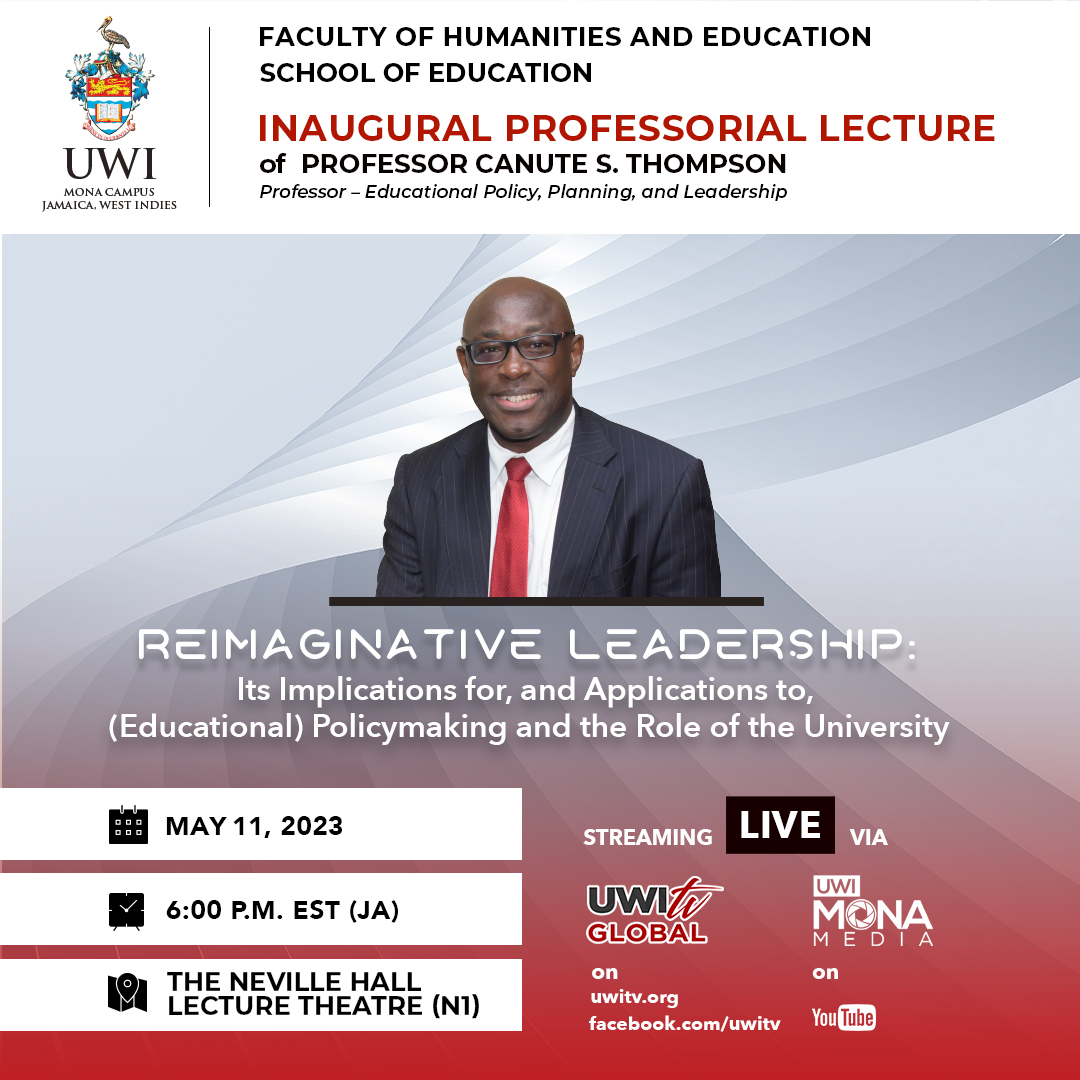 Inaugural Professorial Lecture | Professor Canute Thompson