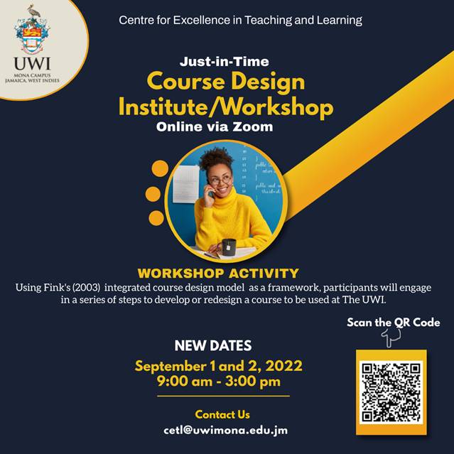 CETL Faculty Institute - Course Design Workshop