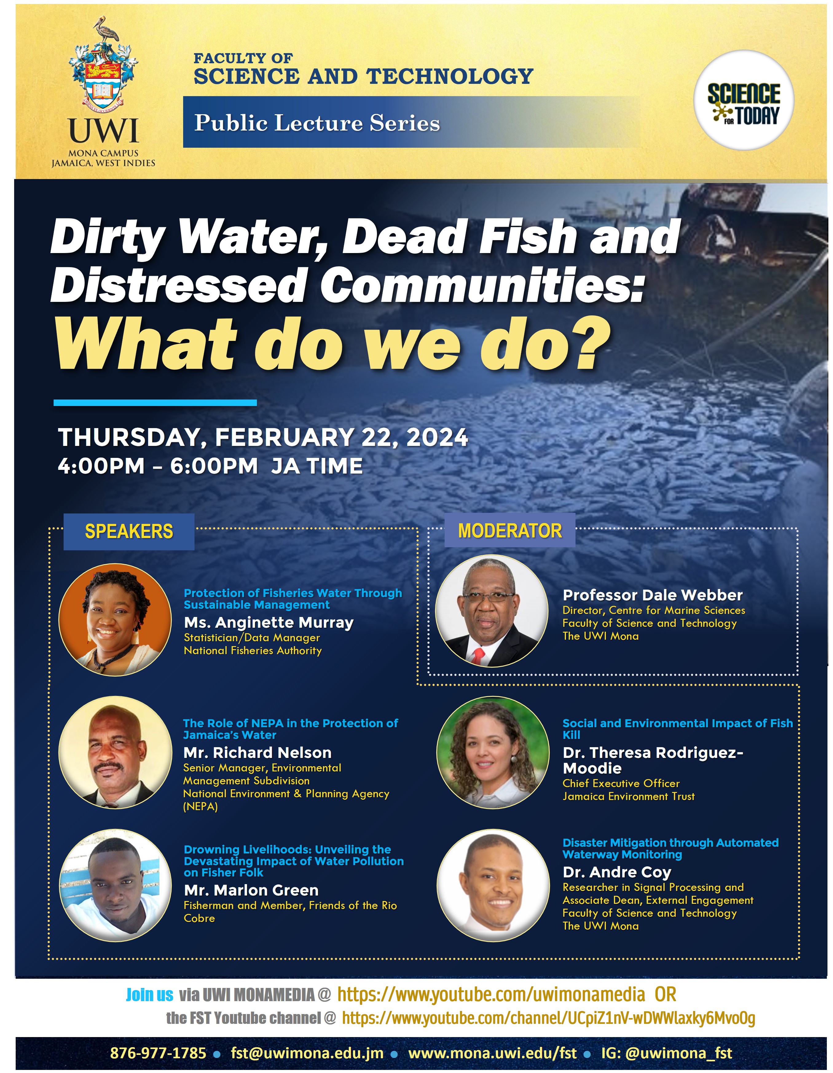 Science for Today | Dirty Water, Dead Fish and Distressed Communities: What do we do?
