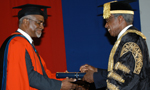 Patrick Robinson receives award