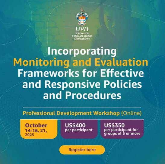 Incorporating Monitoring and Evaluation Frameworks for Effective and Responsive Policies and Procedures Professional Development Workshop