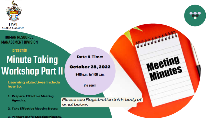 Minute Taking Workshop Part II