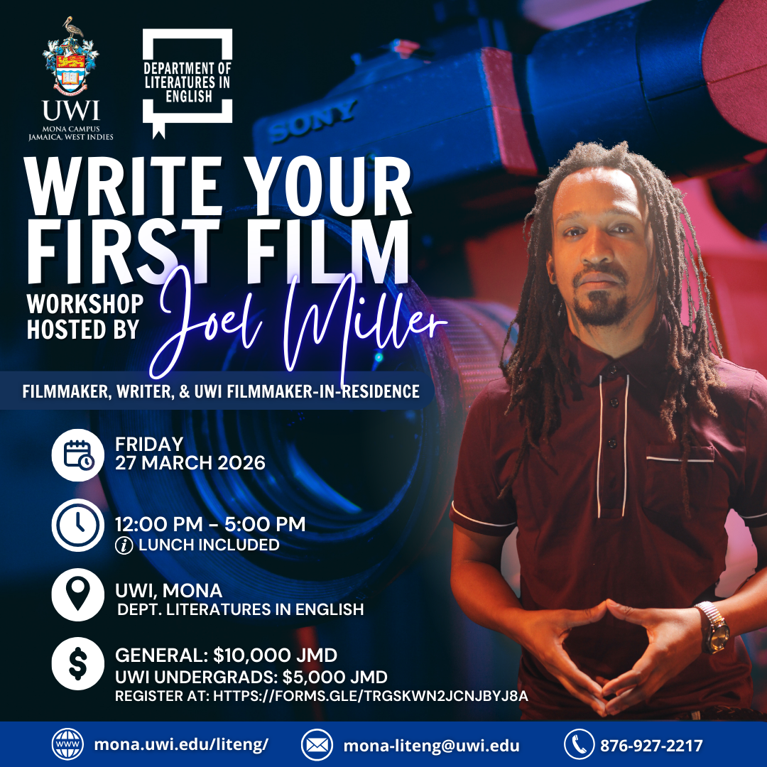 Write Your First Film Workshop with Mr. Joel Miller