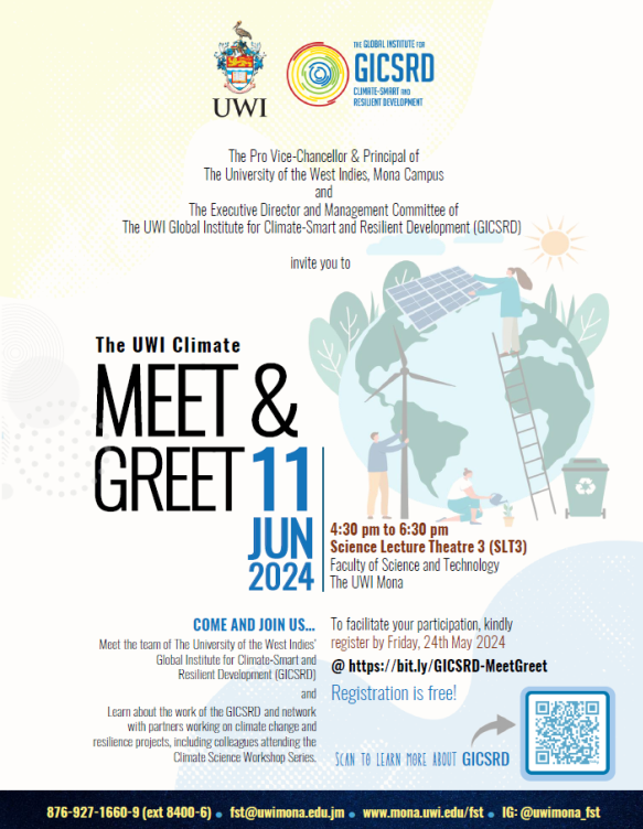 The UWI GICSRD Climate Change In-Person Meet and Greet