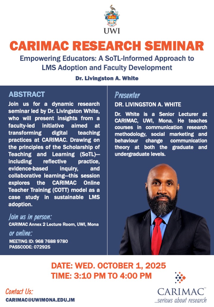 CARIMAC Research Seminar 