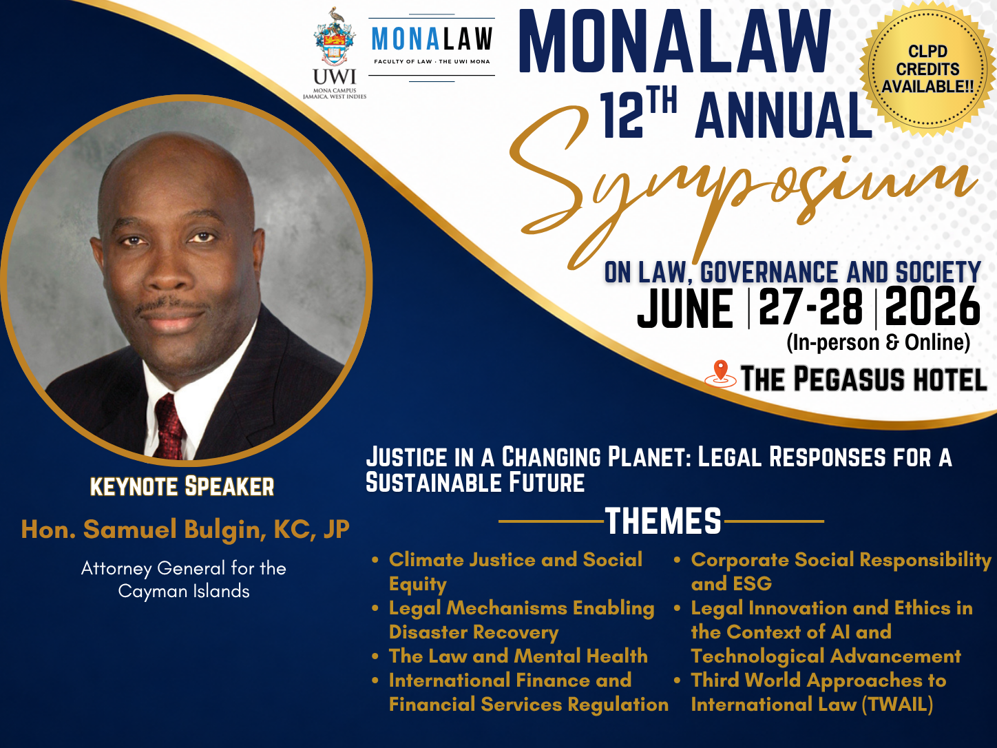 MonaLaw 12th Annual Symposium on Law, Governance and Society