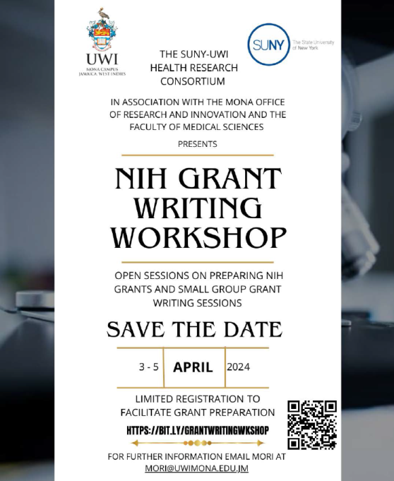 SUNY-UWI Health Research Consortium Grant Writing Workshop